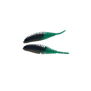 Curly schwarz-grüne 63 mm Tintenfisch