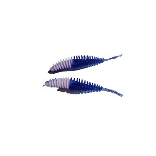 Curly weiß-blau 63 mm