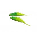 Curly fluogrün-gelb 63 mm Natur